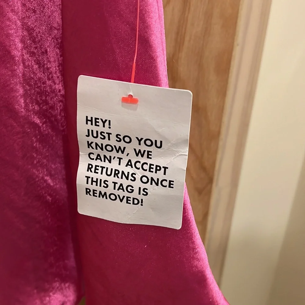 🚫SOLD🚫 ASOS Barbie Pink Midi Slip Skirt - Picture 3 of 9